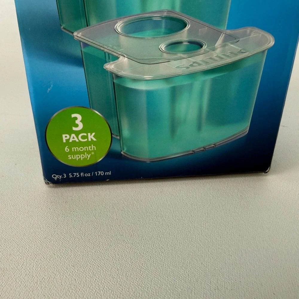 Philips Norelco SmartClean System Cleaning Cartridges 3 Pack JC303/52 Sealed